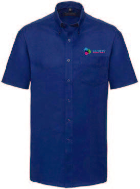 933M Short Sleeve Oxford Shirt (Ivybridge)