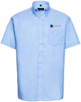 933M Short Sleeve Oxford Shirt (Ivybridge)