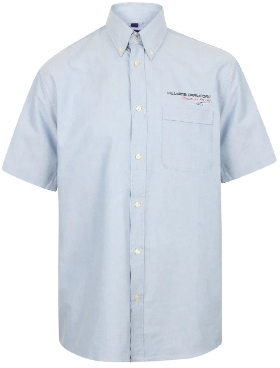 H515 Henbury Short Sleeve Oxford Shirt