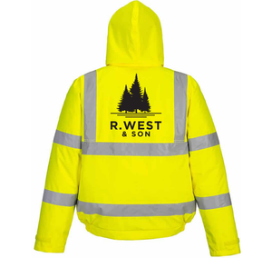 S463 Portwest Hi-Vis Bomber Jacket
