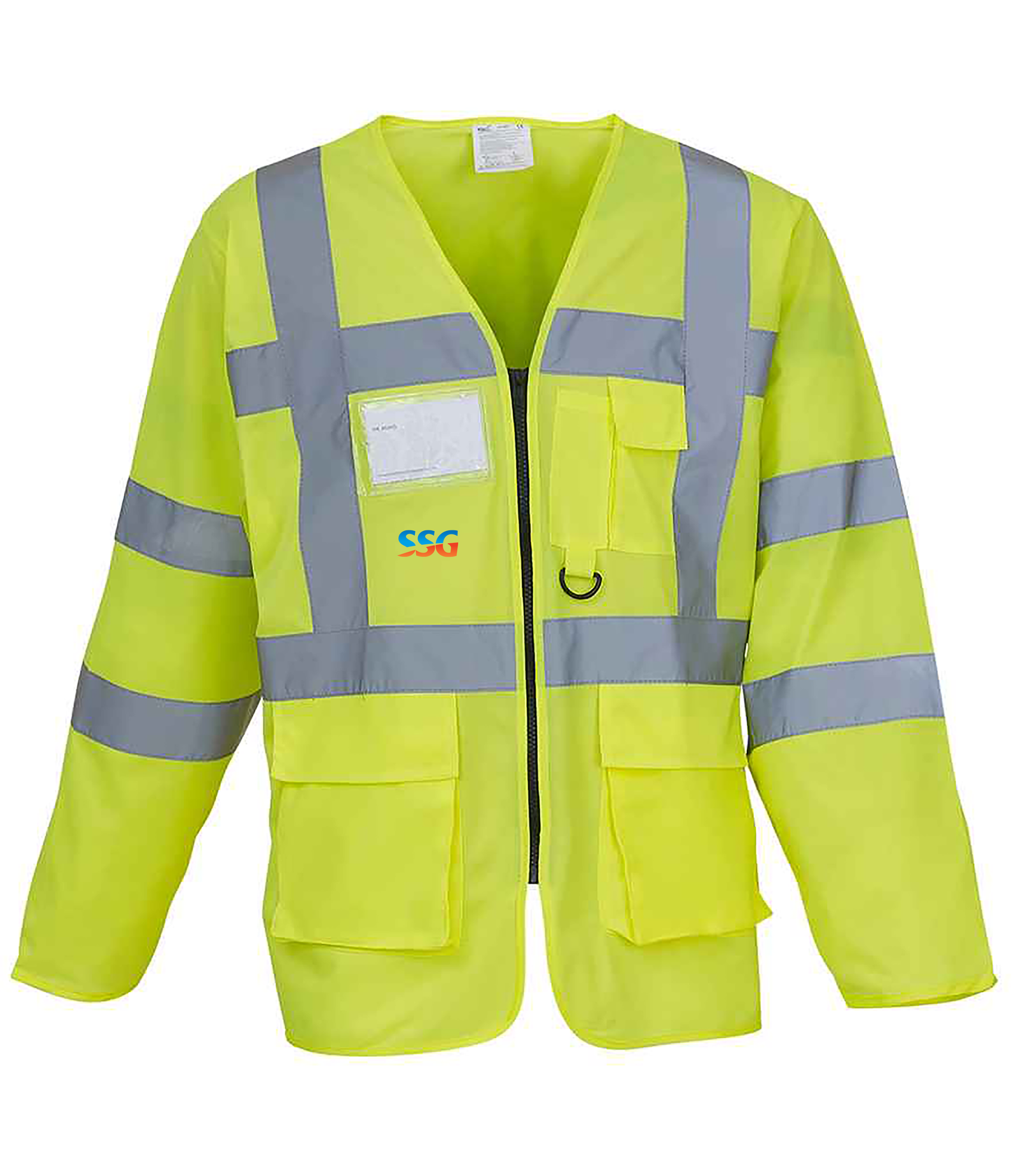 YK108 Yoko Hi-Vis Long Sleeve Waistcoat