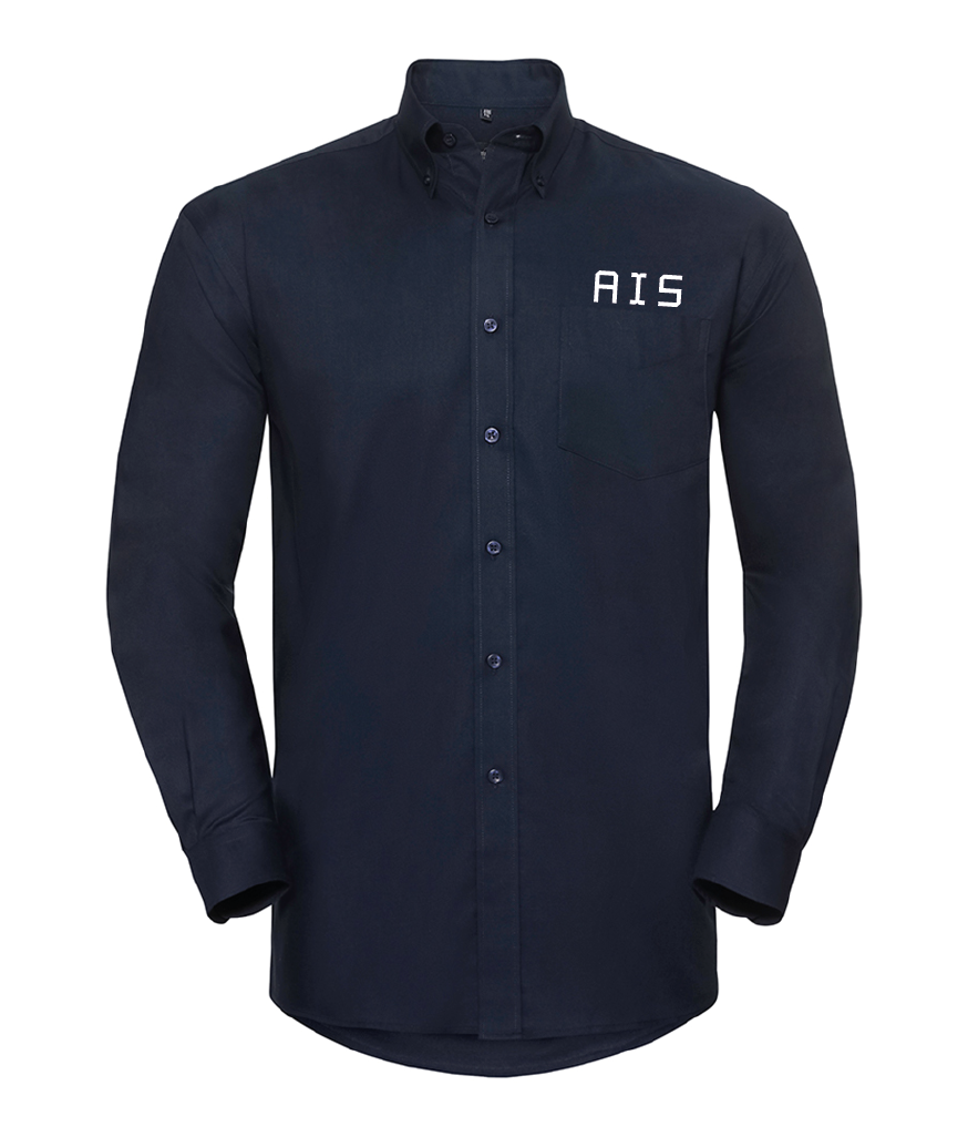 932M - Russell Collection Long Sleeve Easy Care Oxford Shirt