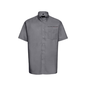 933M - Russell Collection Short Sleeve Easy Care Oxford Shirt