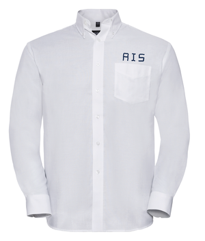 932M - Russell Collection Long Sleeve Easy Care Oxford Shirt