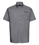 933M - Russell Collection Short Sleeve Easy Care Oxford Shirt