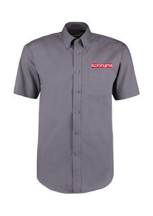 K109 - Kustom Kit Premium Short Sleeve Classic Fit Oxford Shirt