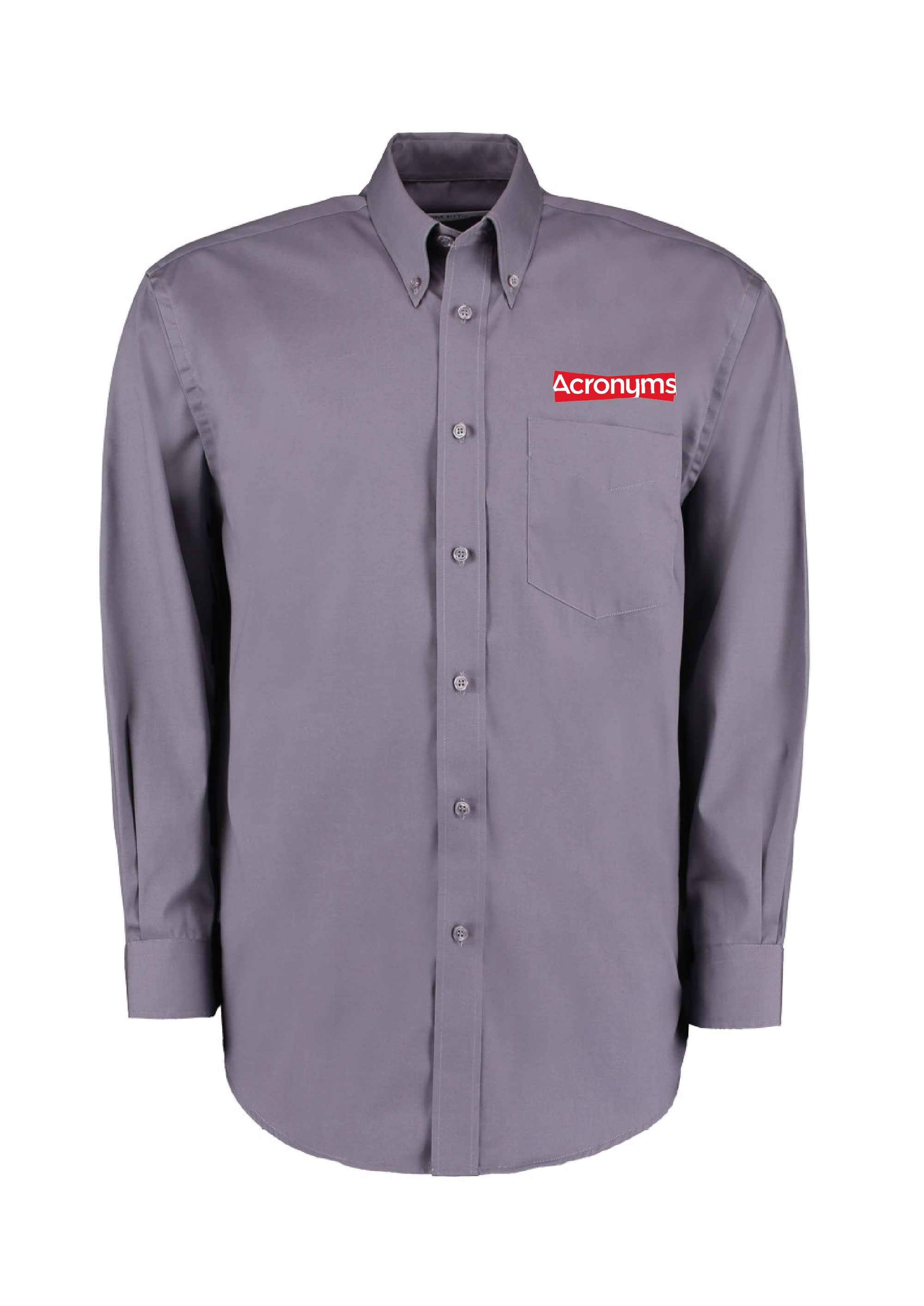 K105 - Kustom Kit Premium Long Sleeve Classic Fit Oxford Shirt