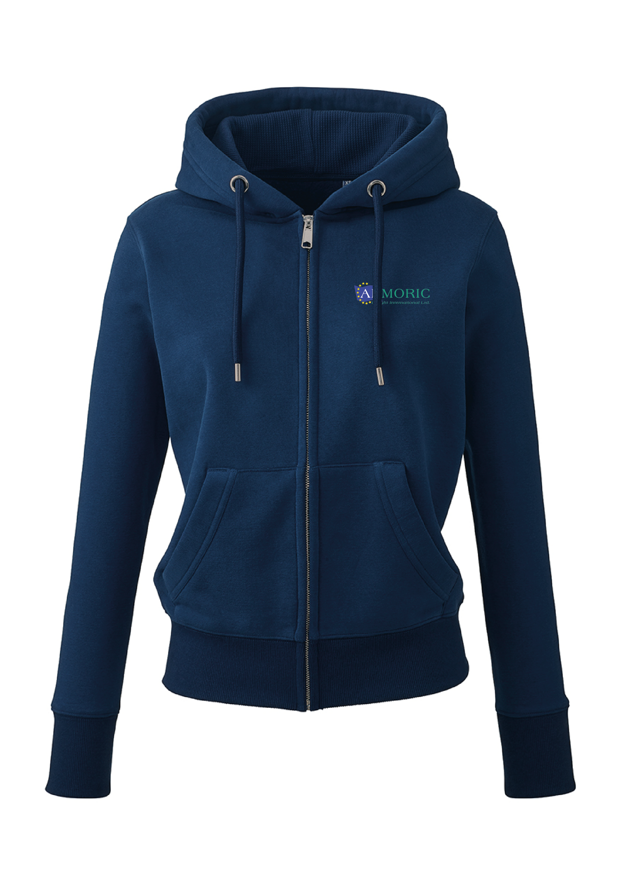 AM04 - Anthem Ladies Organic Full Zip Hoodie