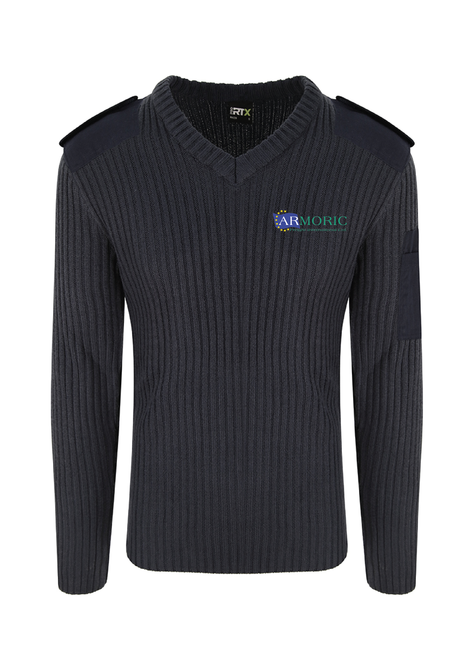 RX220 - Pro RTX Pro Acrylic Security V Neck Sweater