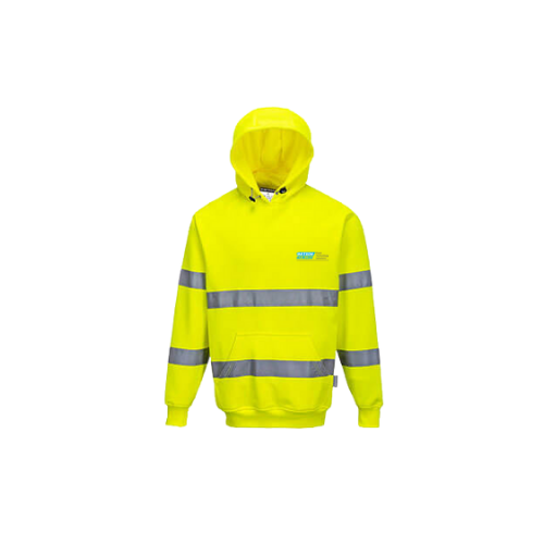 B304 - Hi-Vis Hooded Sweatshirt