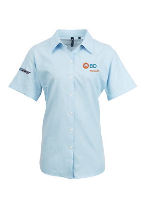 PR336 - Premier Signature Short Sleeve Oxford Shirt