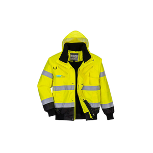 C465 - Hi-Vis Contrast Bomber Jacket