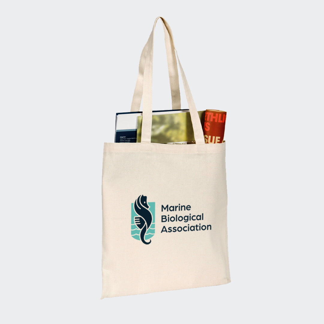 Long Handle Cotton Shopper (Minimum order 50)