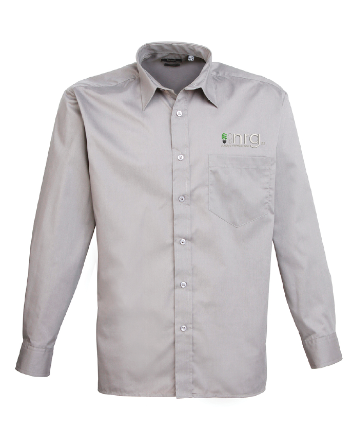 PR200 - Premier Long Sleeve Poplin Shirt