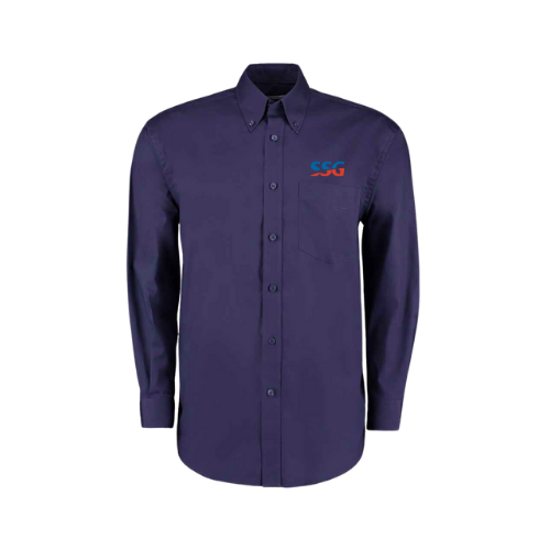 K105 - Kustom Kit Premium Long Sleeve Classic Fit Oxford Shirt