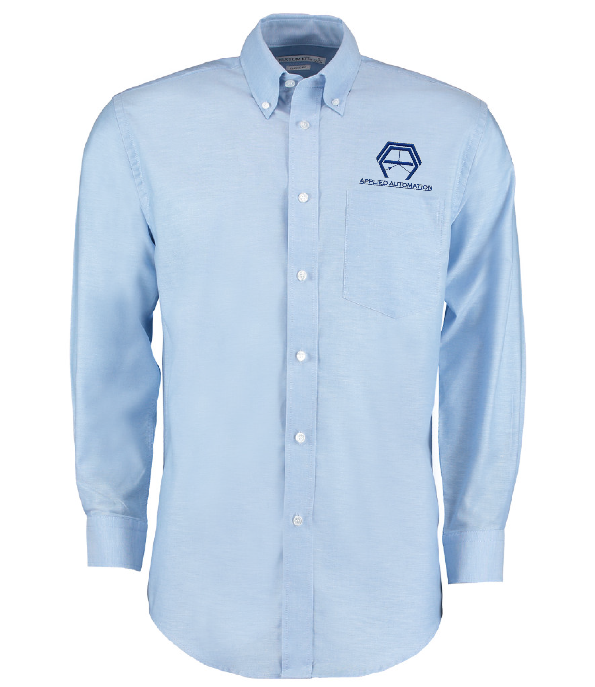 K351 - Kustom Kit Long Sleeve Classic Fit Workwear Oxford Shirt