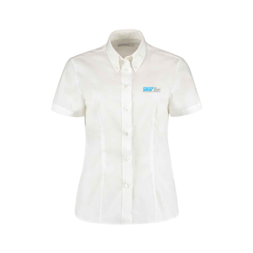 K701 - Kustom Kit Ladies Fit Premium Short Sleeve Tailored Oxford Shirt