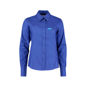 K702 - Kustom Kit Ladies Fit Premium Long Sleeve Tailored Oxford Shirt