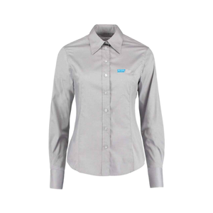 K702 - Kustom Kit Ladies Fit Premium Long Sleeve Tailored Oxford Shirt