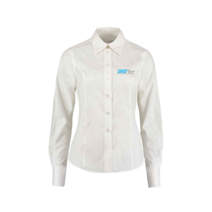 K702 - Kustom Kit Ladies Fit Premium Long Sleeve Tailored Oxford Shirt