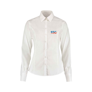 KK242 - Kustom Kit Ladies Long Sleeve Tailored Business Shirt