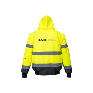 C465 - Hi-Vis 3-in-1 Contrast Bomber Jacket