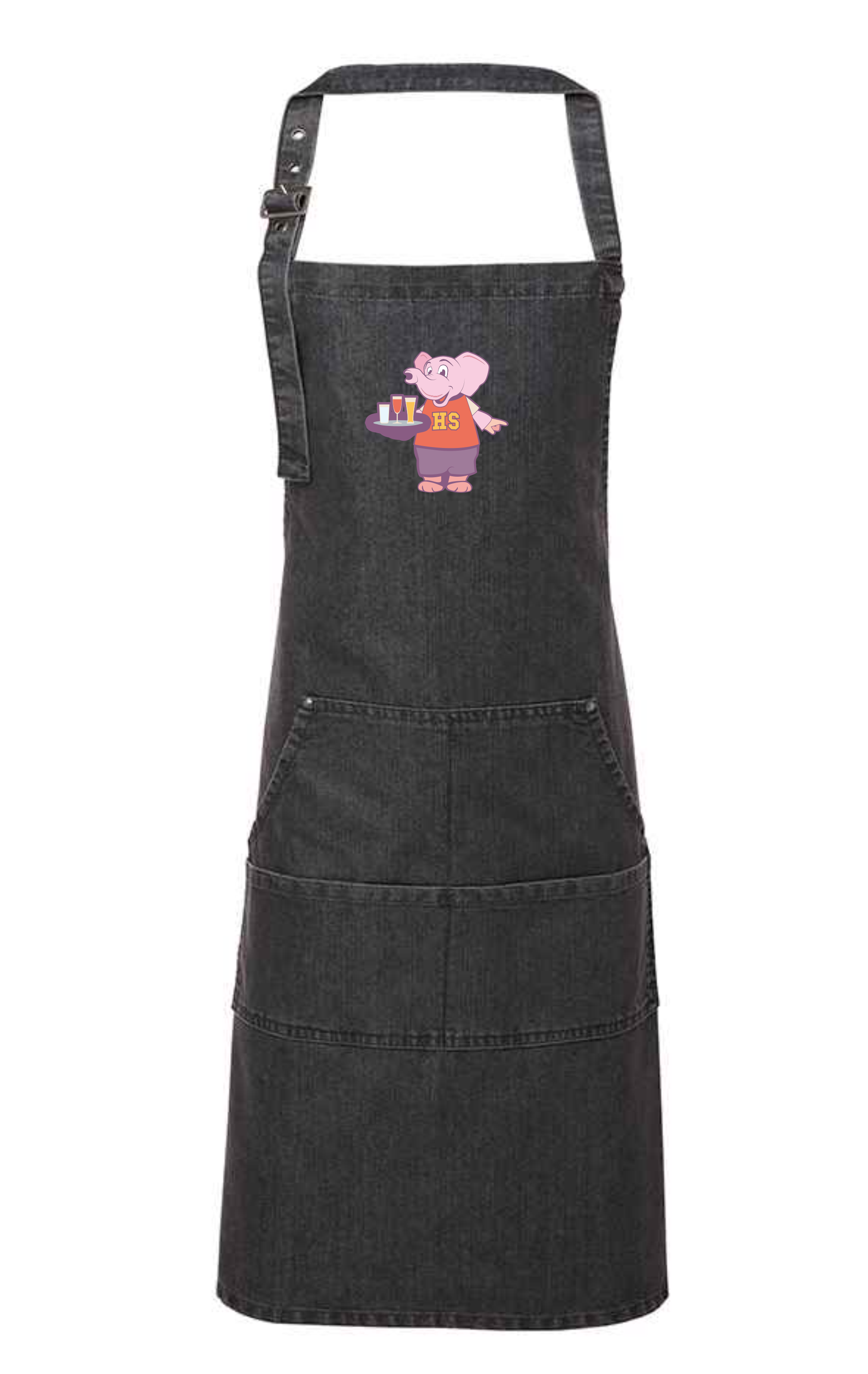 PR126 Premier Denim Bib Apron