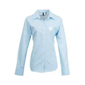 PR334 - Premier Ladies Signature Long Sleeve Oxford Shirt