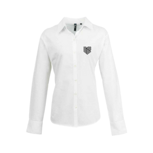 PR334 - Premier Ladies Signature Long Sleeve Oxford Shirt