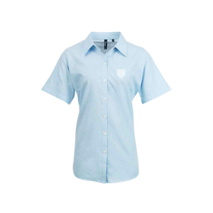 PR336 - Premier Ladies Signature Short Sleeve Oxford Shirt