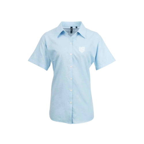 PR336 - Premier Ladies Signature Short Sleeve Oxford Shirt