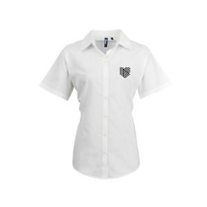 PR336 - Premier Ladies Signature Short Sleeve Oxford Shirt