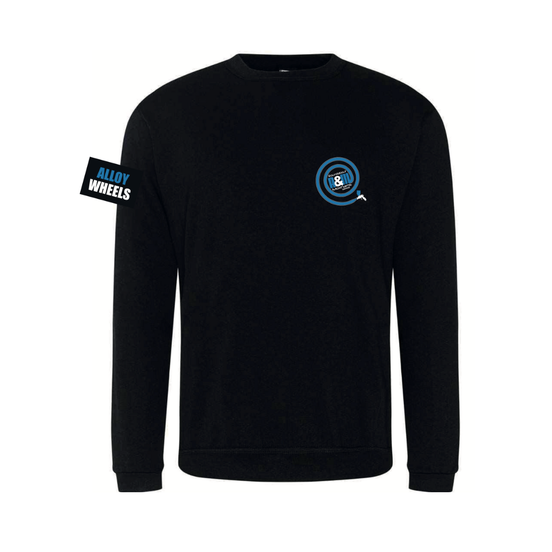 RX301 Pro RTX Sweatshirt with Alloy Wheels Logo Right Sleeve