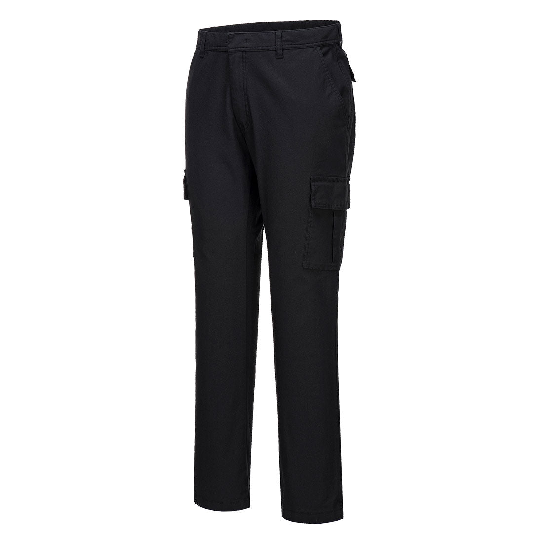 S231 - Stretch Slim Combat Trouser Black