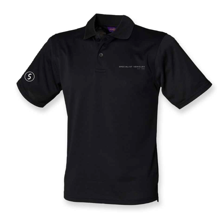 H475 - Henbury Coolplus Wicking Piqué Polo Shirt