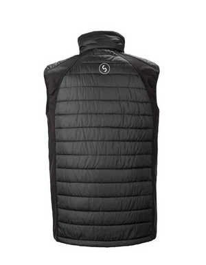 RS238 - Result Genuine Recycled Black Compass Padded Gilet