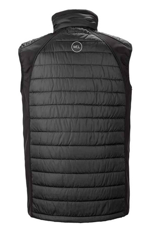 RS238 - Result Genuine Recycled Black Compass Padded Gilet