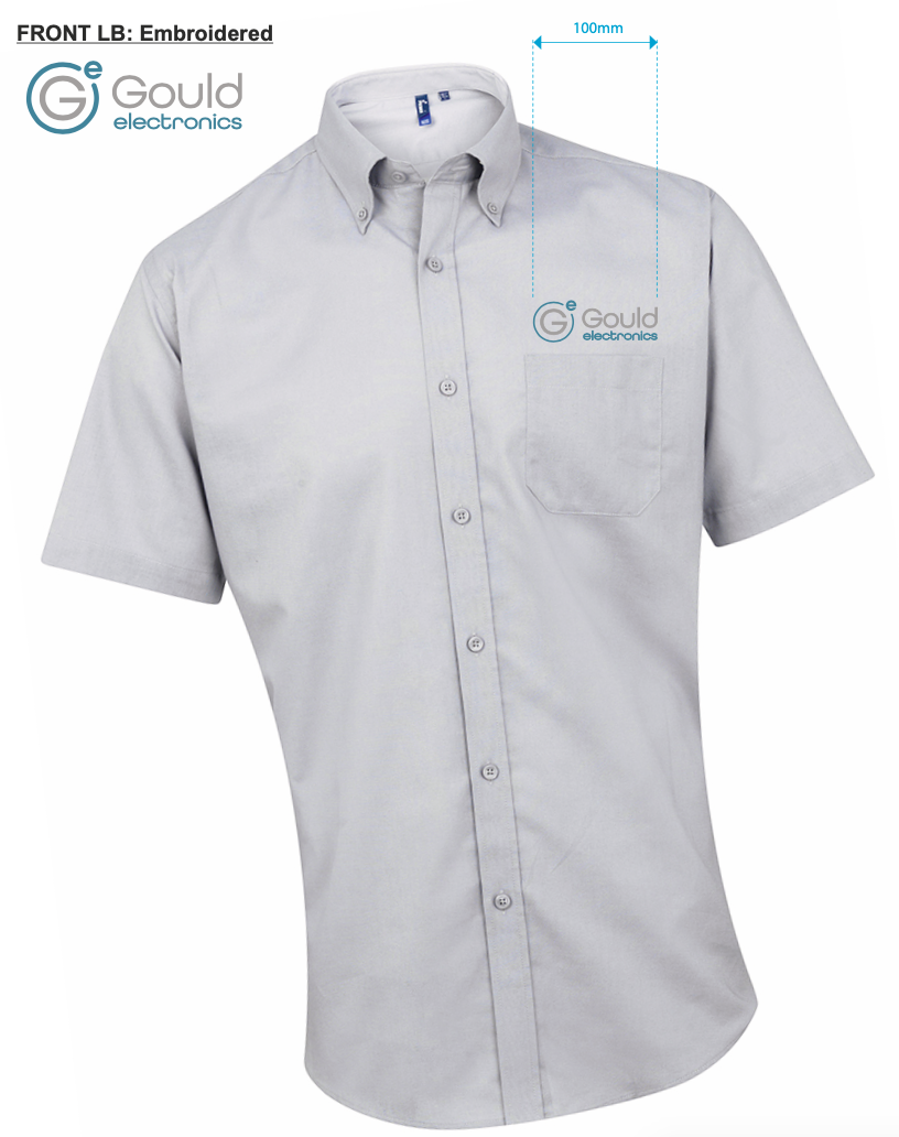 PR236 Premier Signature Short Sleeve Oxford Shirt