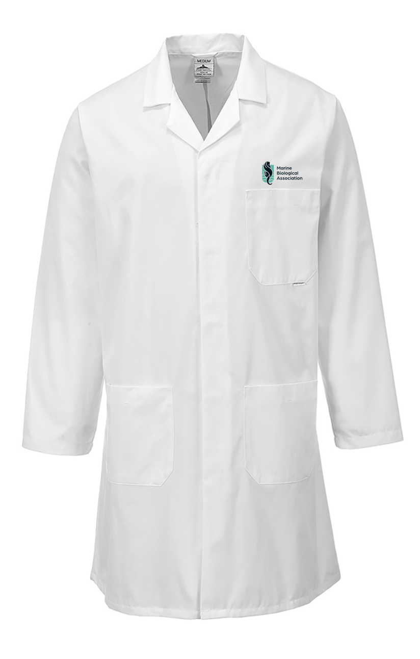 2852 - Standard Style Lab Coat - White