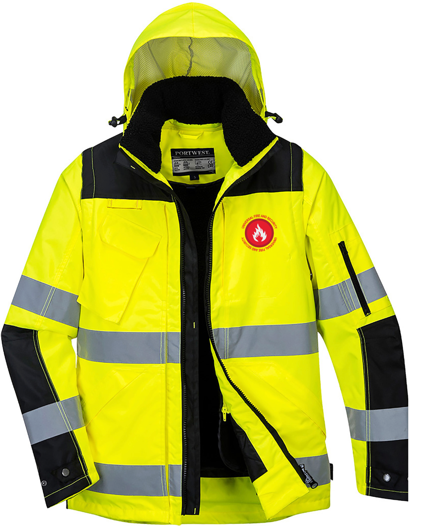 PORTWEST PW382 PW3 Women's Winter Jacket Hi-Vis