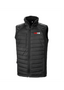 RS238 - Result Genuine Recycled Black Compass Padded Gilet