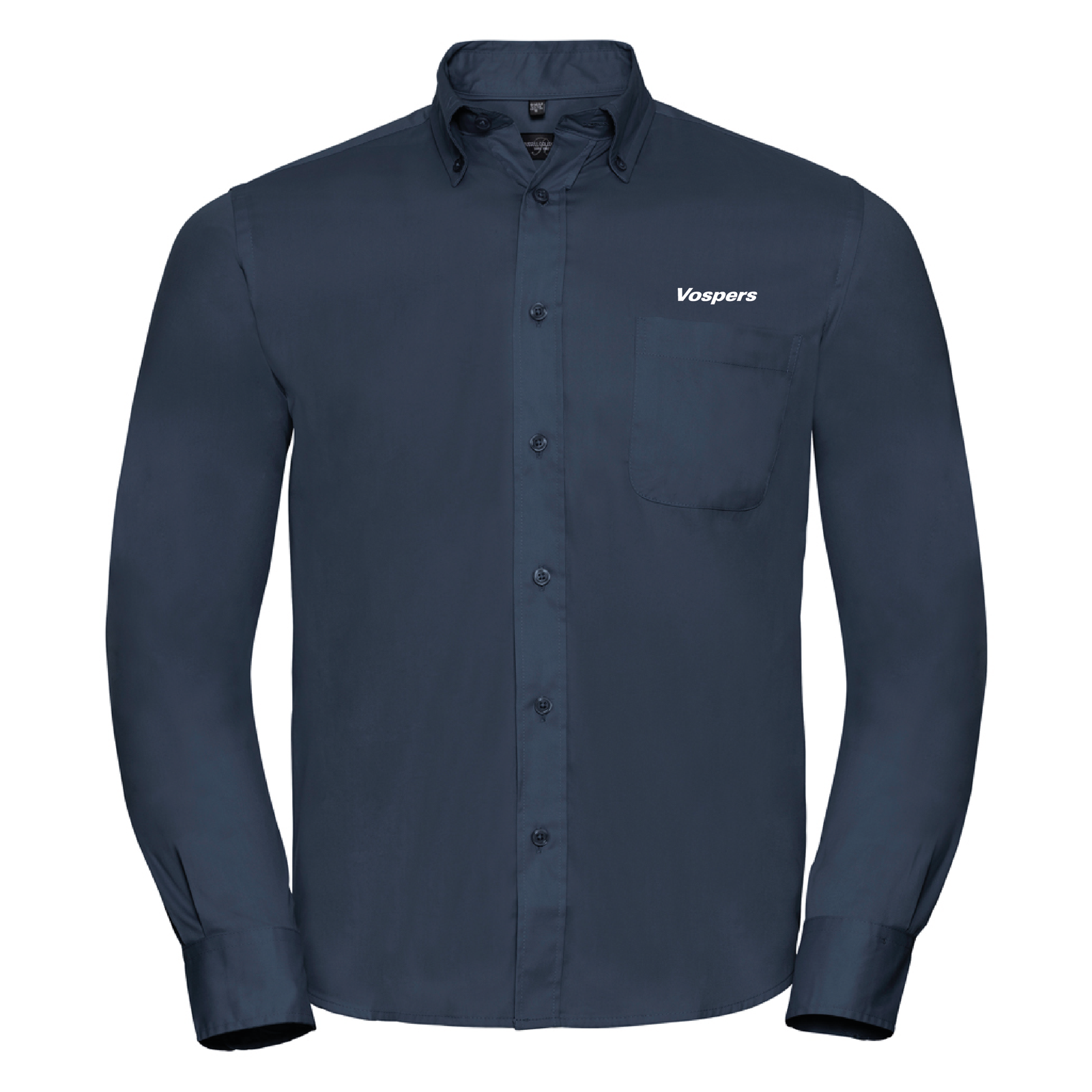 916M - Russell Collection Long Sleeve Classic Twill Shirt