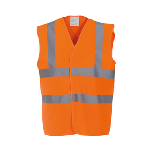 YK102 - Yoko Hi-Vis Two Band and Braces Waistcoat