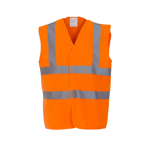 YK102 - Yoko Hi-Vis Two Band and Braces Waistcoat