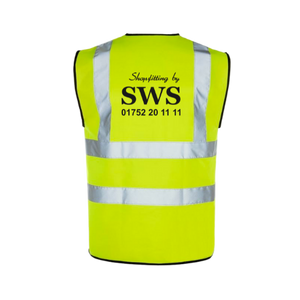 YK102 - Yoko Hi-Vis Two Band and Braces Waistcoat