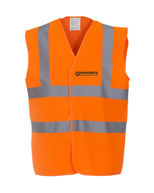 YK102 - Yoko Hi-Vis Two Band and Braces Waistcoat