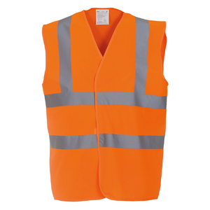 YK102 - Yoko Hi-Vis Two Band and Braces Waistcoat