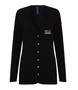 H723 - Henbury Ladies Cotton Acrylic V Neck Cardigan