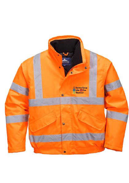 PW021 - Portwest Hi-Vis GO/RT Bomber Jacket Portwest