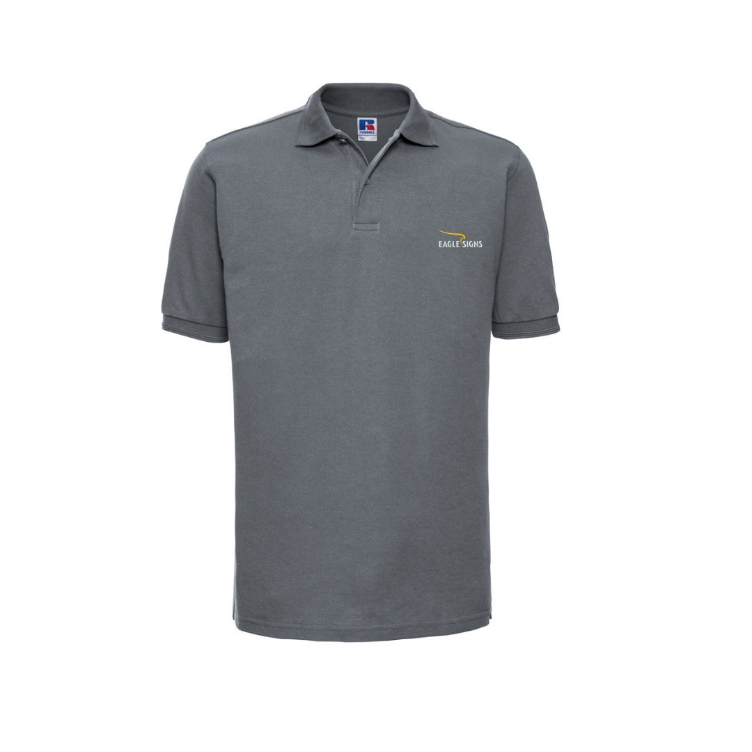 599M Russell Hardwearing Poly/Cotton Piqué Polo Shirt Russell